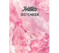 Mila's Sketchbook: Great Gift for Mila | Personalized Blank Sketchbook for Girl Name Mila