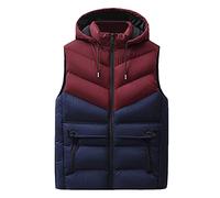 MILAX Fleece Lined Bodywarmer Gilet Vest for Mens and Womens Sleeveless Softshell Jacket for Leisure Quilted Body Warmer Windproof Gilet Jacket with Pockets Outdoor Work Gilets with Pockets