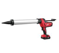 MILC18CG6002 C18 PCG/600A Caulking Gun 600ml Aluminum Tube 18 Volt 1 x 2.0Ah