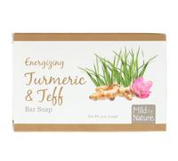 Mild By Nature, Energizing Bar Soap, Turmeric & Teff, 5 oz (141 g)