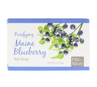 Mild By Nature, Purifying Bar Soap, Maine Blueberry, 5 oz (141 g)