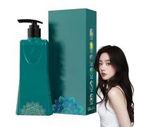 Mild Formula Long Lasting Hair Dye Set, Gentle Plant-Based Quick-Use Hair Dye, Shampoo Para Pintar El Cabello, Long-Lasting & Natural Hair Color Shampoo, for Gray Coverage, 210ml (Natural Black)