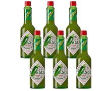 Mild Green Hot Pepper Sauce 57ml x6 by Tabasco