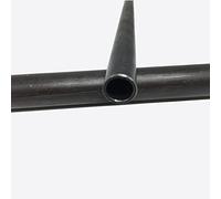 Mild Steel Round Tube Pipe, Stainless Steel Mild Steel Seamless High Hardness Straight Tubing 25x(17-21) mm 300/500mm(300mm-long,OD 25mm*20mm ID)