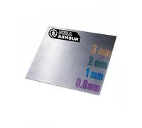 Mild Steel Sheet Square & Rectangle 0.8mm - 2mm Thick (0.8mm x 297mm x 210mm (A4))