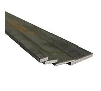 Mild Steel Solid Flat Bar Strip Sheet Metal 10-100mm WIDTH 3-10mm Thick UK Made 300mm & 1000mm Strips (100 x 3mm Bar - 1000mm Strip)