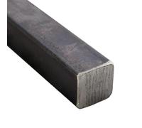MILD STEEL SQUARE BAR SOLID BOX METAL IRON ROD 10mm Width / 1m Length (10x1000mm)