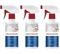 Mildew Cleaner Foam,60ML Mildew Spray,Powerful Multi-Purpose Foam Cleaner,Mould Remover Foam Spray,Foam Mildew Spray,Deodorant Decontamination Spray (3pcs)