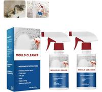 Mildew Cleaner Foam, 60ML Powerful Multi-Purpose Foam Cleaner, Mould Remover Foam Spray, Suitable for Kitchen & Bathroom Areas (2PC)