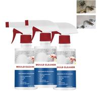 Mildew Cleaner Foam, Mould and Mildew Remover, Mildew Deodorant Decontamination Spray, Powerful Multi-Purpose Mould Cleaner, Household Mildew Removal Foam Spray for Wall Tiles Bathroom Cleaning (3)