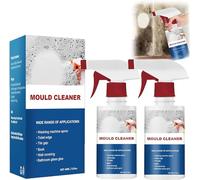 Mildew Cleaner Foam, Powerful Multi-Purpose Foam Cleaner, Mould Remover Foam Spray, Deodorant Decontamination Spray, for Wall Tiles Bathroom Cleaning, 60ML (2Pcs)