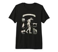 Mile 80 Field Guide Ultra Running 100 Miler Premium T-Shirt