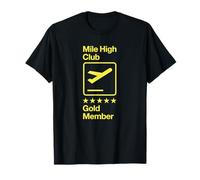 Mile High Club Gold Member T-Shirt