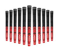 Mile High Life | Avid Golf Club Grips | 3, 13 Pc Set Bundle Golf Grips | Multi-Compound Rubber Golf Grip | Standard Midsize Jumbo(Red-13 Packs,Jumbo)