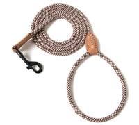Mile High Life Dog Leash with Genuine Leather-Wrapped Ends, 4/5/6FT