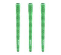 Mile High Life Golf Grips | Standard Golf Club Grips | 3 Pack or 13 Pack Golf Grips Bundle | Entry Level Rubber Golf Grip for Men, Women, Juniors(3 Pack Green)