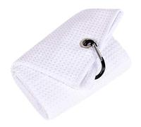 Mile High Life Golf Towel | Tri-fold Waffle Towels | Premium Microfiber Fabric | wiith Heavy Duty Carabiner Clip