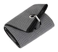 Mile High Life Golf Towel | Tri-fold Waffle Towels | Premium Microfiber Fabric | wiith Heavy Duty Carabiner Clip