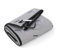 Mile High Life Gray Golf Towel, Fun Golf Prints | Premium Microfiber Waffle Fabric | with Heavy Duty Carabiner Clip | Golf Bag Accessories for Men and Women, Golf Gift (Printed-Golf Club)