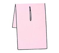 Mile High Life | Pro Tour Caddy Towel | 17” x 40” with 8” Center Slit | Premium Microfiber Waffle Texture (Pink/Black)