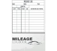 Mileage Log Book: Car Tracker for Business Auto Driving Record Track Your Daily Mileage For Taxes | Simple Mileage Log Book