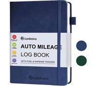 Mileage Log Book for Car - Vehicle Maintenance Log Book, 1768 Rides: Track Mileage, Expenses, Gas Consumption, Lubrication, Repairs and Accessories, Car Mileage Log Book for Taxes, Blue