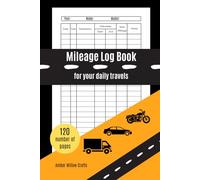 Mileage Log Book: Independent Drivers' Travel Log. The simple system for tracking miles, organizing daily trips, with accurate and ready-to-use records for car and truck owners.