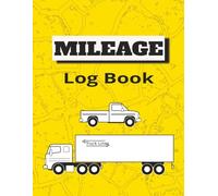 Mileage Log Book: Simple, Paper-Based Logging-No Apps Needed | Keep mileage records tidy, consistent, and audit-ready | Easily separate business from personal trips