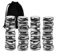 MILEBAS 28 Pack Black Fridge Magnets Small Strong Magnets Strong Fridge Magnets Heavy Duty for Whiteboards Office Classroom Kitchen Accessories Home Cabinet