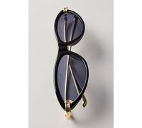 Milee Cat Eye Sunglasses at Free People in Black/Gold - female