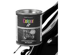 Milena Jet Black Gloss Paint 300ml, All Purpose Paint Quick Drying Gloss Finish, Black Paints for Household Essentials Interior & Exterior Use, Paints for Concrete, Metal, Furniture & DIY Project (1)