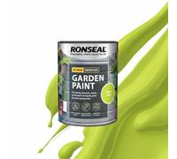 Milena Lime Zest Garden Paint 2.5l, Water Based Wooden Paints, Fast Drying Matt Finish, Long Lasting Fade Resistance Fence Paint, DIY Colour for Brick, Flower Pots (Lime Zest, 2.5 Litre)