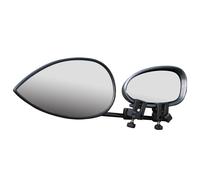 Milenco 1588 Aero MK2 flat caravan mirror, 1 piece , black