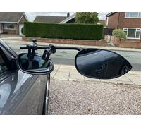 Milenco Towing Mirrors Aero Platinum Twin pack Trailer Caravan Safety Camping