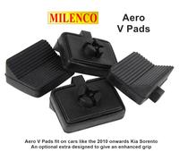 Milenco Aero Towing Mirror V Pads - fit on cars 2010 onwards such as Kia Sorento