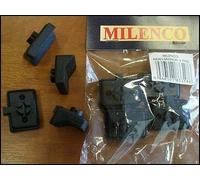 Milenco Aero V Pads Pack of 4 Towing Mirrors Safety Replacement
