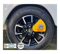 Milenco Alpha Diamond Caravan Wheel Lock