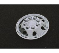 Milenco Wheel Trims Chrome Wheeltrims 603C 16" Bulbous Motorhome Spare