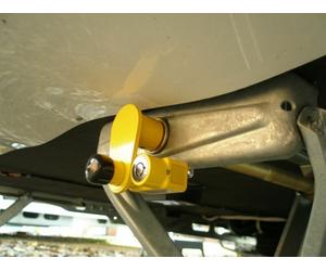 Milenco Caravan Corner Steady Lock - Pair - Keyed Alike