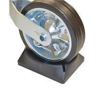 Milenco Chock for Caravan Jockey Wheel, black