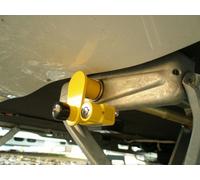 Milenco 3094 Caravan Immobiliser, Two Pieces, Simultaneous Key Action , Yellow