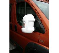 Milenco Ducato / Boxer / Relay Camper Short Arm White Mirror Protector Cover