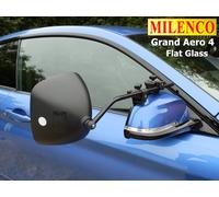 Milenco Grand Aero 3 Towing Mirror - Flat (Twin Pack) - With Storage Bag Case