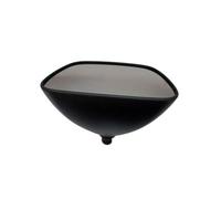 Milenco 2493, Grand Aero, Convex Head Mirror, black,16 × 15 × 23 cm.