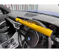 Milenco High Security Steering Wheel Lock + Yellow with Pad and Bag