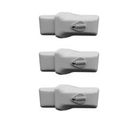 Milenco High Security Van Door Locks Triple Pack White Keyed Alike Sold Secure