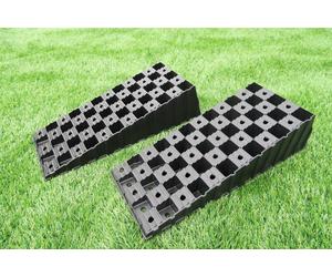 Milenco Level Wedges MGI Pair High Grip Non Slip Caravan Camping Motorhome