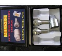 MILENCO Locking Wheel Nut Caravan Set of 2