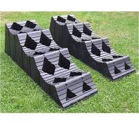 Milenco MGI Midi Level T2 Wheel Leveller Twin Pack With Storage Bag 3704 Caravan