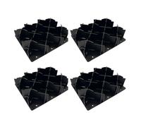 Milenco Stacka Jack Pads x4 Interlocking Level Blocks Caravan Trailer 16cm Lift